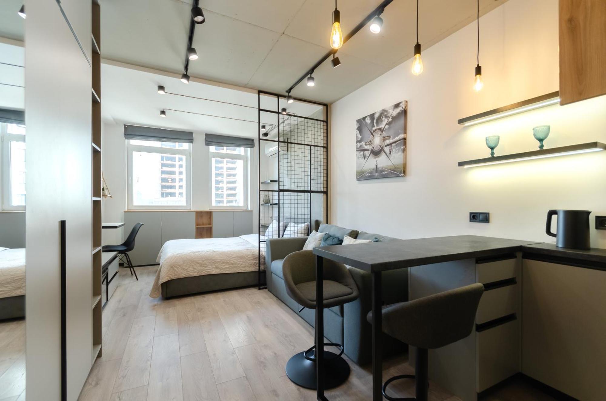 Petrovdom Apartments 68A-68B-305A-305B-280A-280B-265A-265B In Smart Rc Manhattan, Beresteiskyi 11 Kiev Luaran gambar